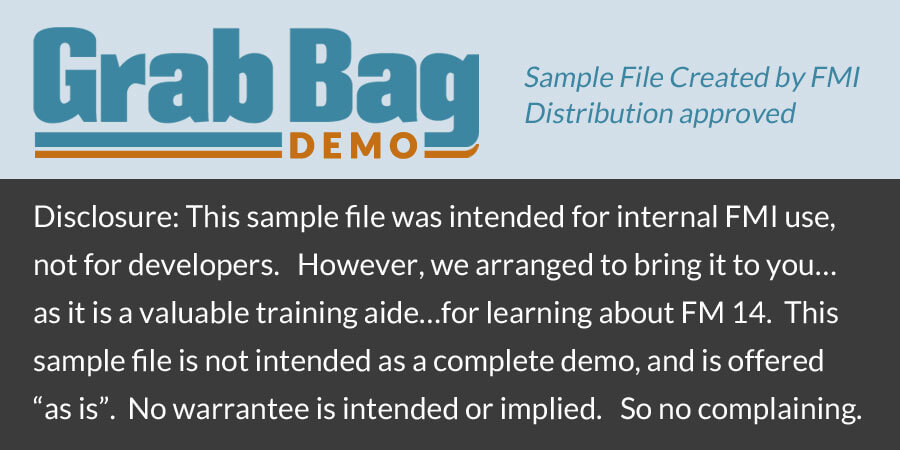 Grab Bag Demo